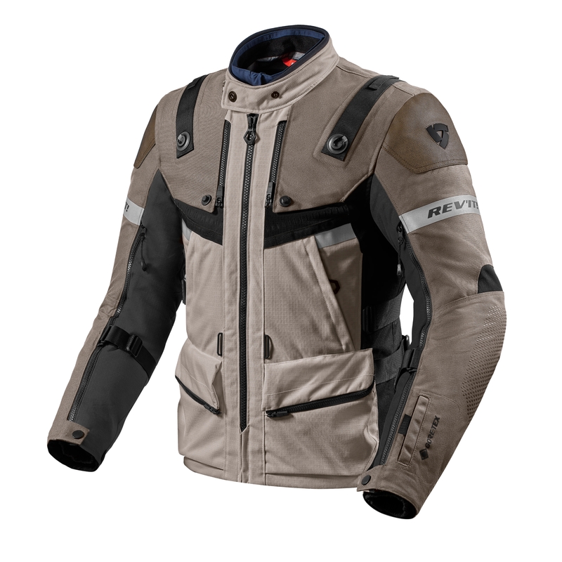 Revit Defender 3 GTX motoros kabát barna-fekete