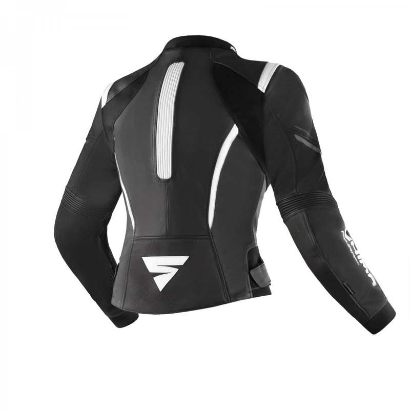 Shima Miura 2.0 női motoros kabát fekete-fehér