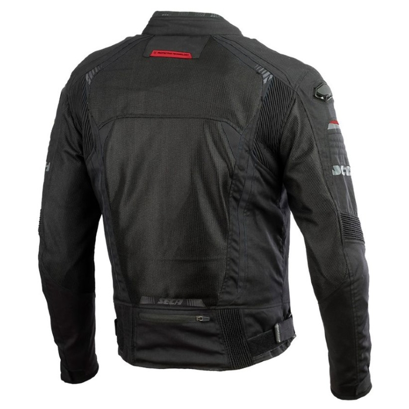 SECA SuperAir motoros kabát fekete kiárusítás