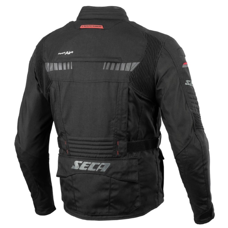SECA X-Tour motoros kabát fekete kiárusítás