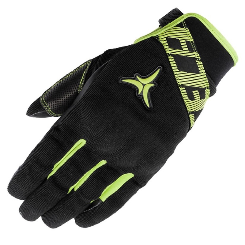 SECA X-Stretch fekete-sárga Fluo motorkerékpár kesztyű kiárusítás