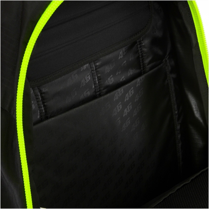 Hátizsák VR46 Valentino Rossi Ogio fekete-fluo sárga