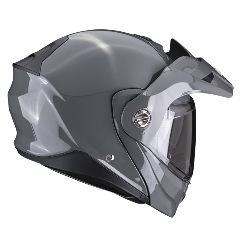 SCORPION ADX-2 Solid motoros bukósisak cementszürke
