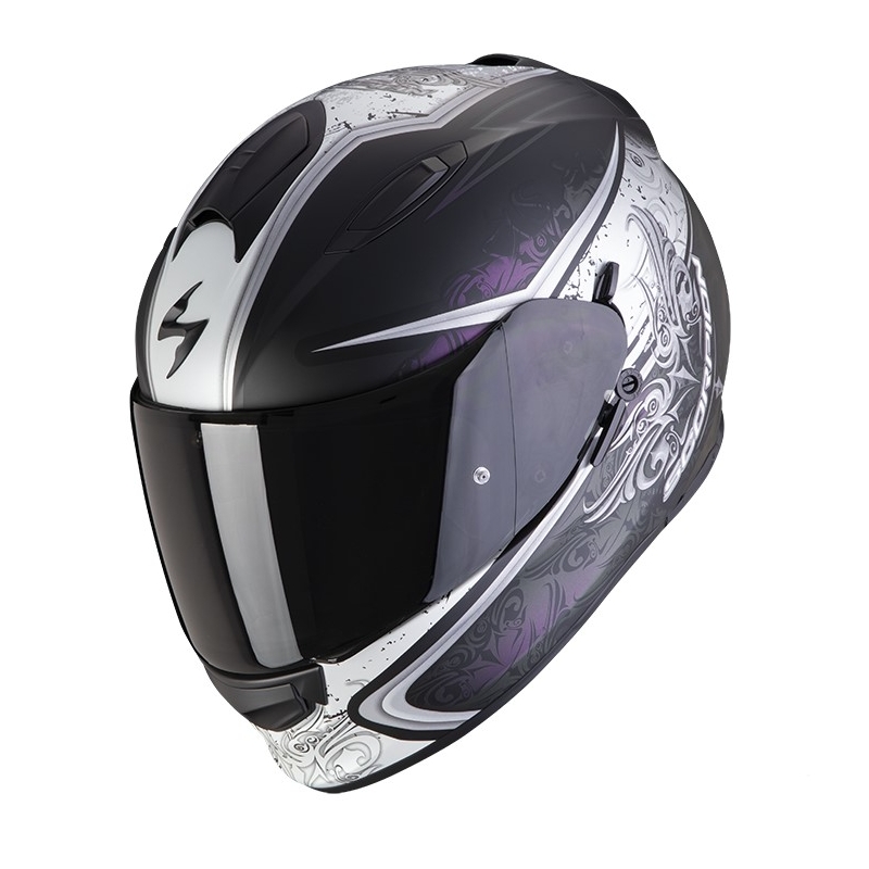 Beépített motoros sisak SCORPION EXO-491 RUN matt fekete kaméleon