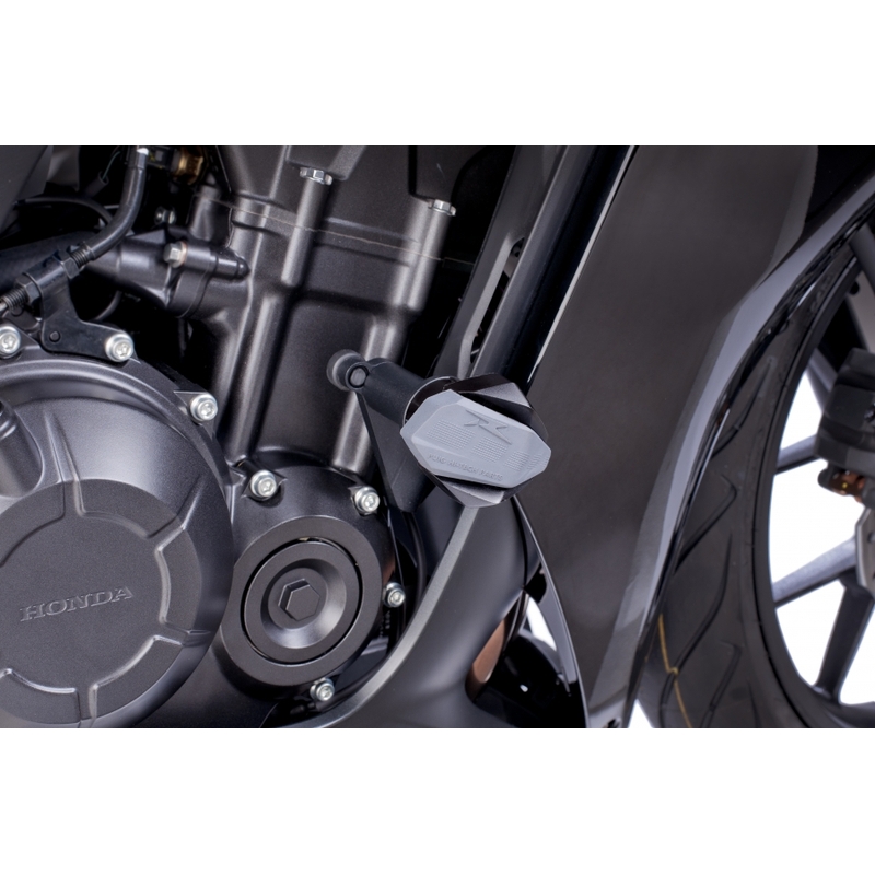 Ütközésvédők Puig R12 - Honda CBR500R (13-15) fekete