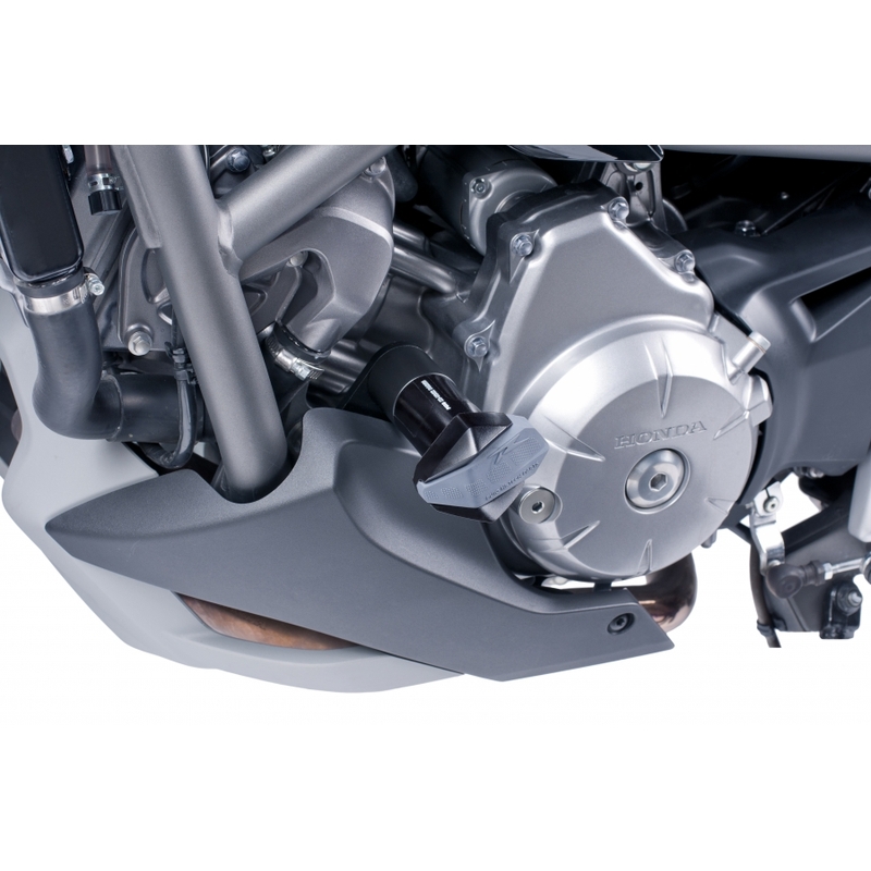 Puig R12 ütközésvédők - Honda NC700X, NC750X fekete