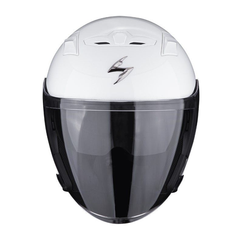 SCORPION EXO-230 Solid nyitott motoros bukósisak fehér