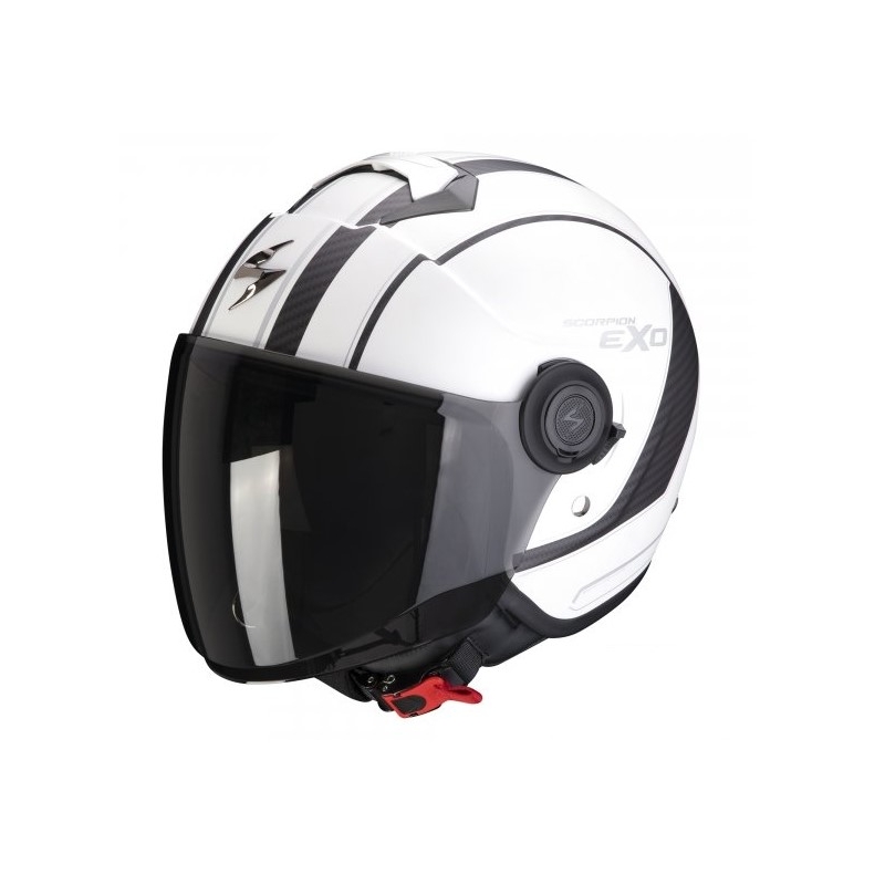 Nyitott motoros sisak SCORPION EXO-CITY SCOOT matt fehér-fekete