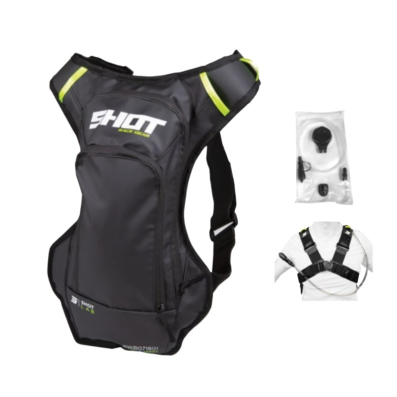 Hydrobag Shot Rando Climatic fekete-fluo sárga