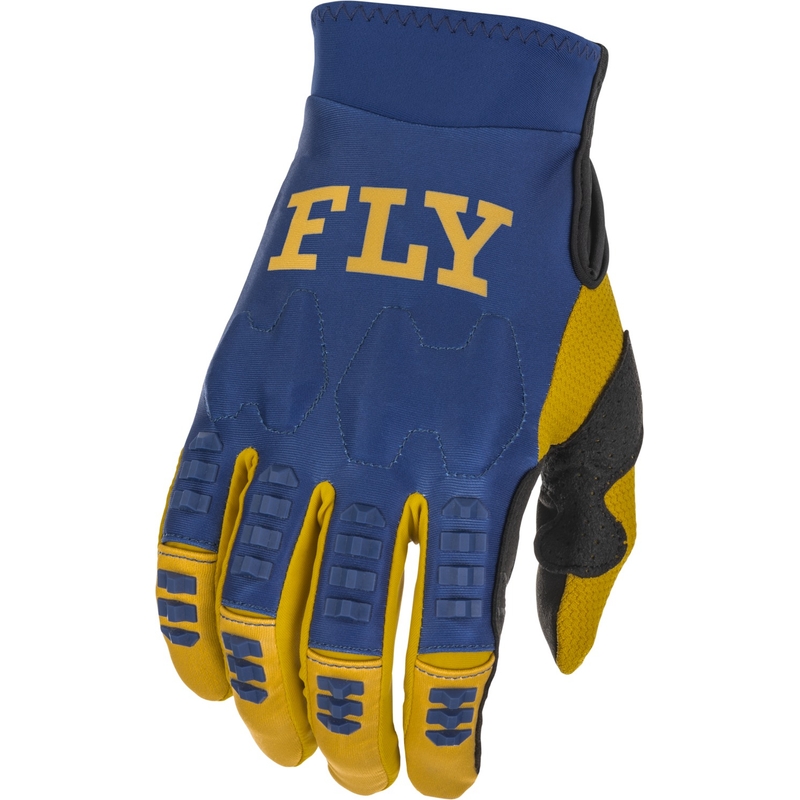 Motocross kesztyű FLY Racing Evolution DST 2022 fekete-kék-arany