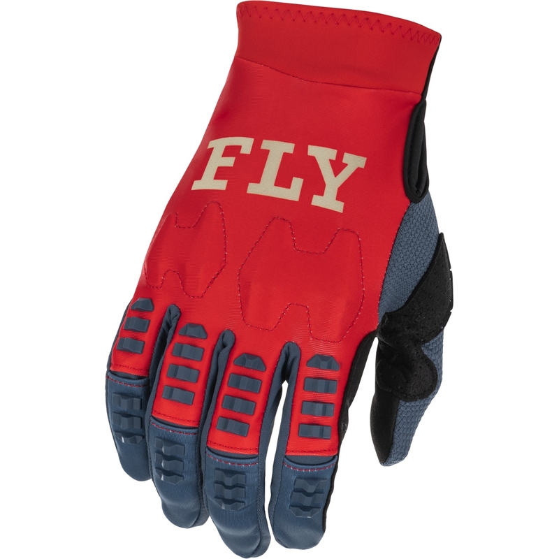 Motocross kesztyű FLY Racing Evolution DST 2022 szürke-piros