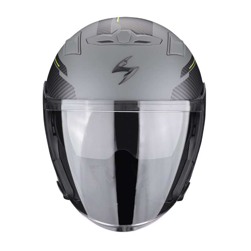 Nyitott sisak Scorpion EXO-230 FENIX cement szürke-fekete matt