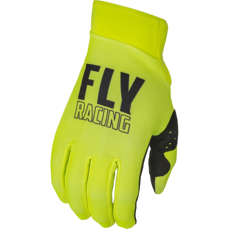 Motocross kesztyű FLY Racing Pro Lite fekete-fluo sárga