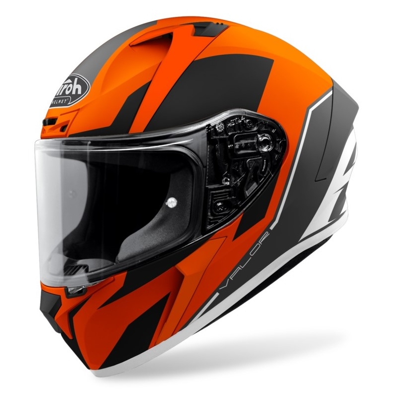 Integrált motoros sisak Airoh Valor Wings 2021 narancssárga matt
