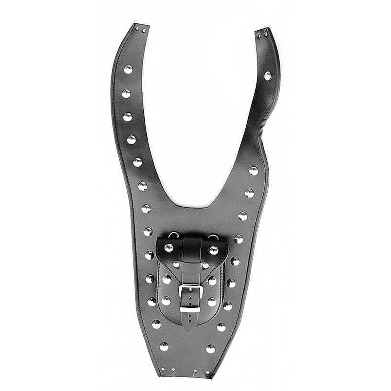 Yamaha XVS 650 Dragstar tankszíj plusz bőrtáska