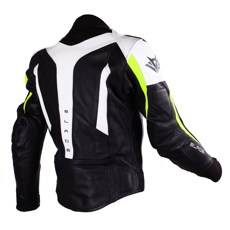 Férfi kabát RSA Blade fekete-fehér-neon sárga kiárusítás