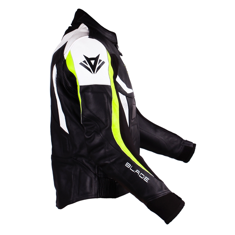 Férfi kabát RSA Blade fekete-fehér-neon sárga kiárusítás