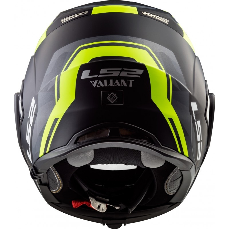 Flip sisak LS2 FF399 Valiant Line fekete-fluo sárga - II. osztály