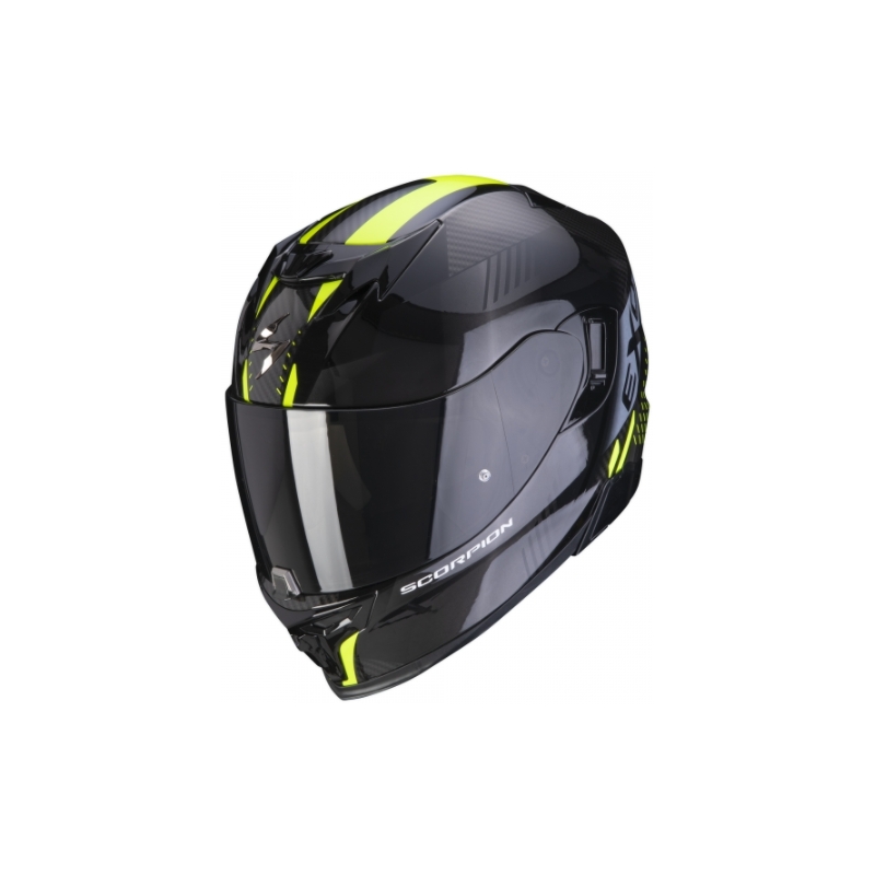 Integrált sisak Scorpion EXO-520 AIR Laten fekete-fluo sárga - II.class
