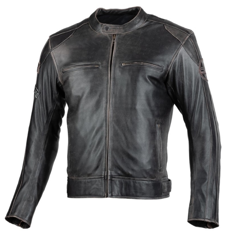 Motoros kabát SECA Aviator II fekete-barna