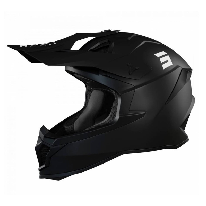 Motocross sisak Shot Lite Fury Solid 2.0 fekete