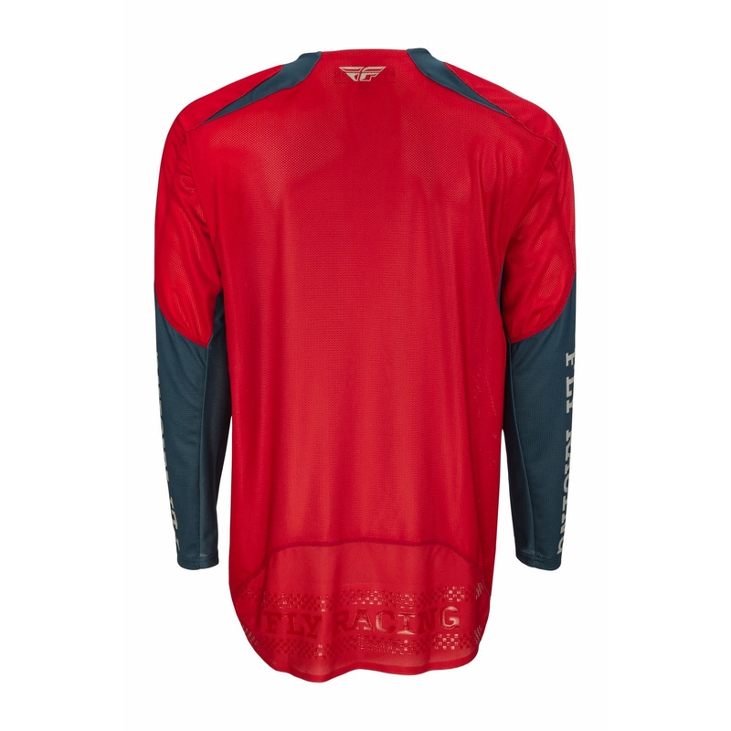 Motocross mez FLY Racing Evolution DST 2022 piros-szürke