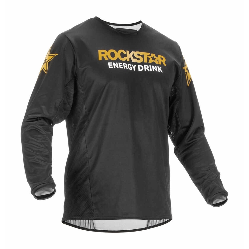 FLY Racing Kinetic Rockstar 2022 motokrossz mez fekete