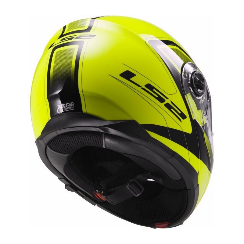 Billenő motoros sisak LS2 FF325 Strobe Civik Hi-Vis