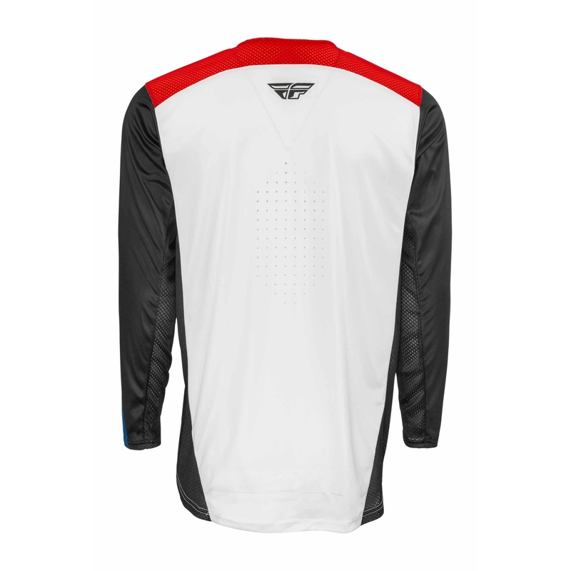 Motocross mez FLY Racing Lite 2022 fehér-piros-kék