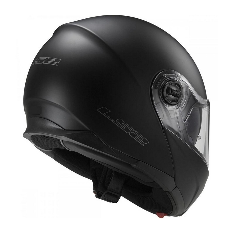 Állból nyíló motoros sisak LS2 FF325 Strobe matt fekete