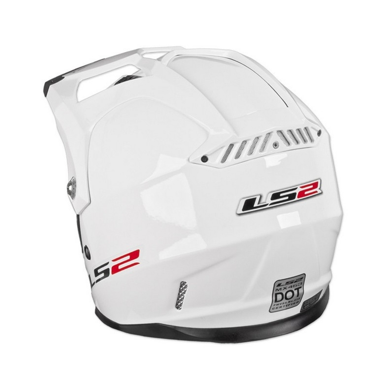Enduro přilba LS2 MX453 GEARS bílá