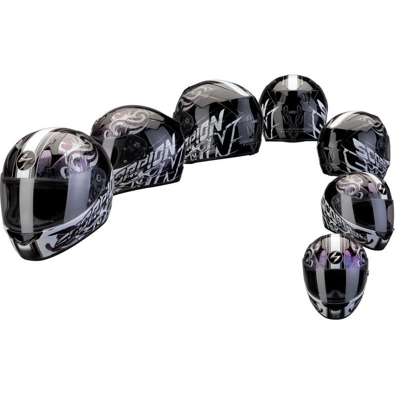 Beépített motoros sisak Scorpion EXO-410 Sprinter kaméleo eladás kiárusítás