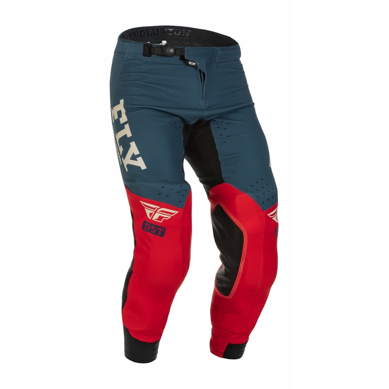 Motocross nadrág FLY Racing Evolution DST 2022 piros-szürke