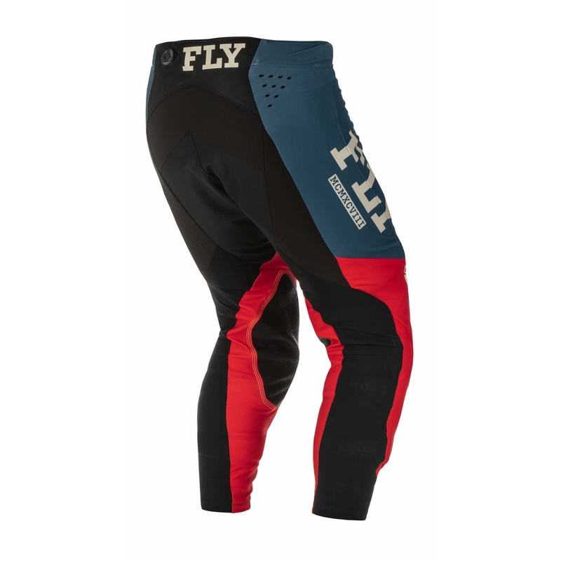 Motocross nadrág FLY Racing Evolution DST 2022 piros-szürke