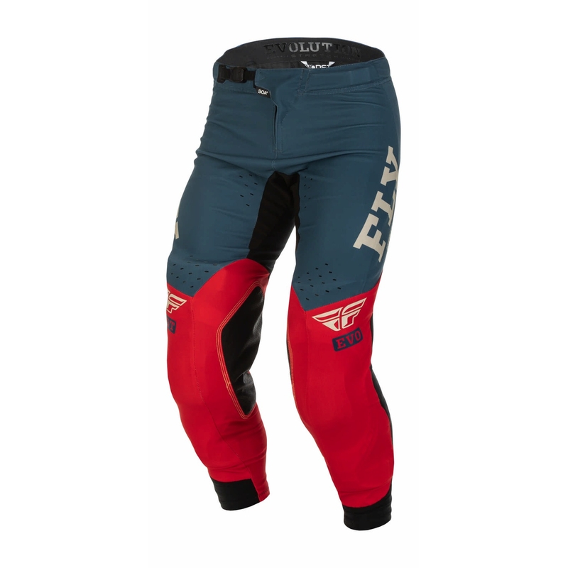 Motocross nadrág FLY Racing Evolution DST 2022 piros-szürke