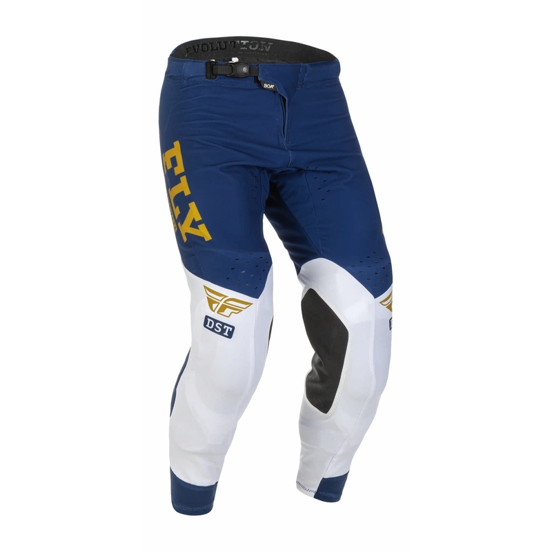 Motocross Pants FLY Racing Evolution DST 2022 Kék-fehér-arany