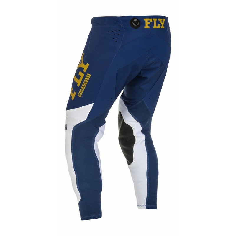 Motocross Pants FLY Racing Evolution DST 2022 Kék-fehér-arany