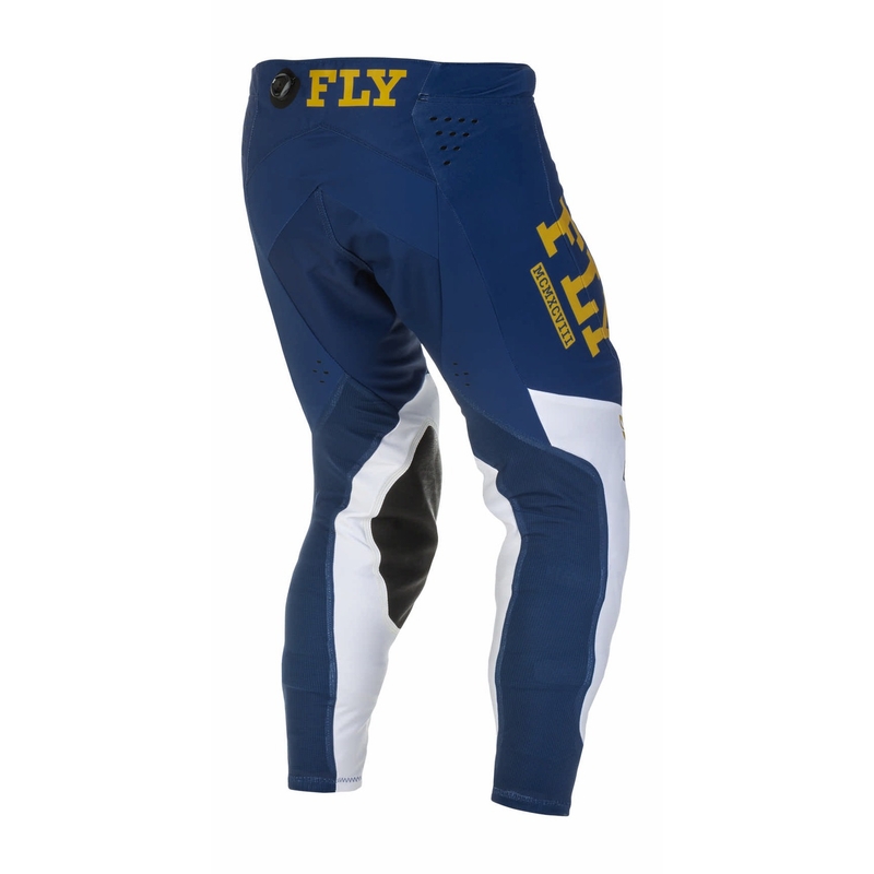 Motocross Pants FLY Racing Evolution DST 2022 Kék-fehér-arany