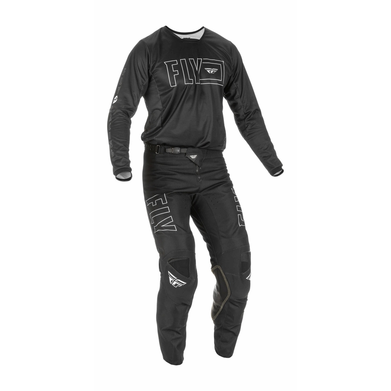 Motocross Pants FLY Racing Kinetic Fuel 2022 Fehér-fekete