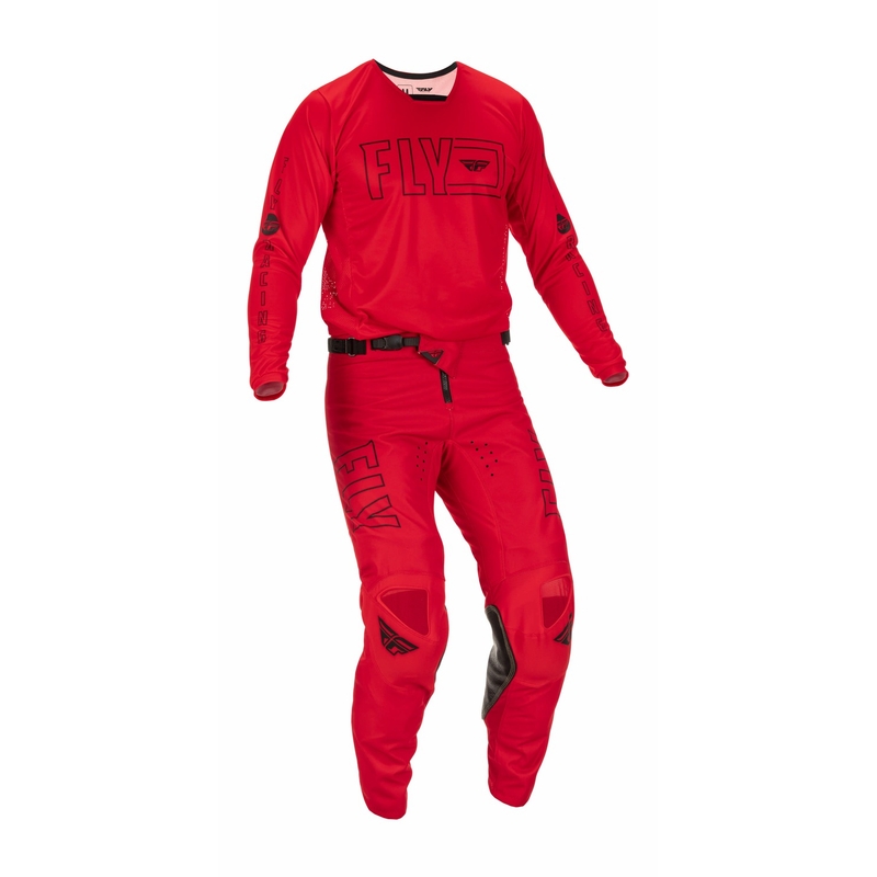Motocross Pants FLY Racing Kinetic Fuel 2022 Fekete-Piros
