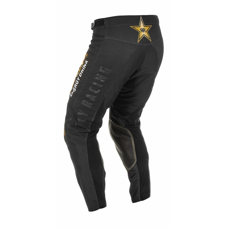 Motocross Pants FLY Racing Kinetic Rockstar 2022 Arany-Fekete kiárusítás