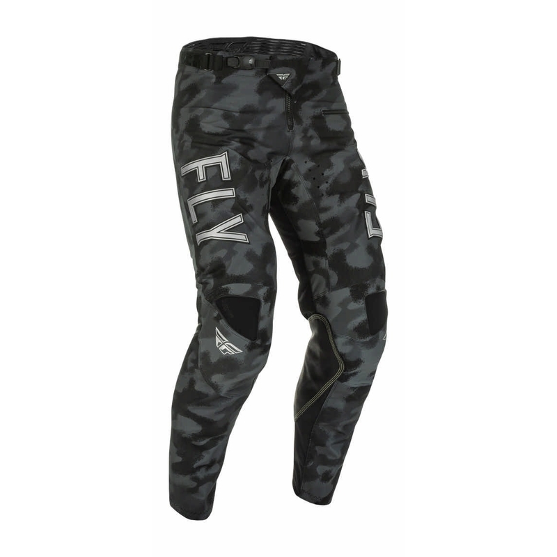 Motocross nadrág FLY Racing Kinetic S.E. 2022 fekete-szürke camo
