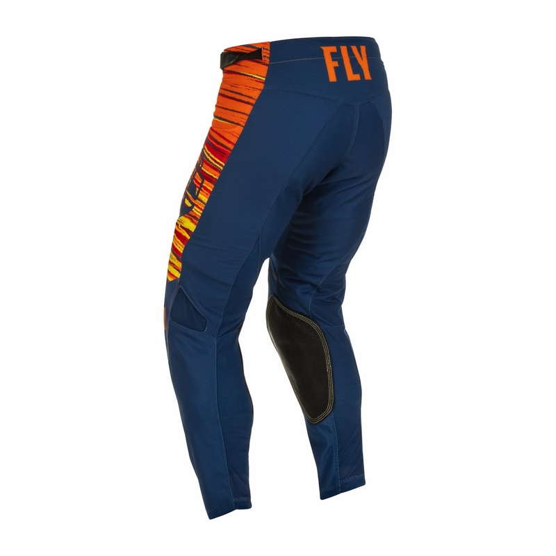 Motocross Pants FLY Racing Kinetic Wawe 2022 kék-narancssárga