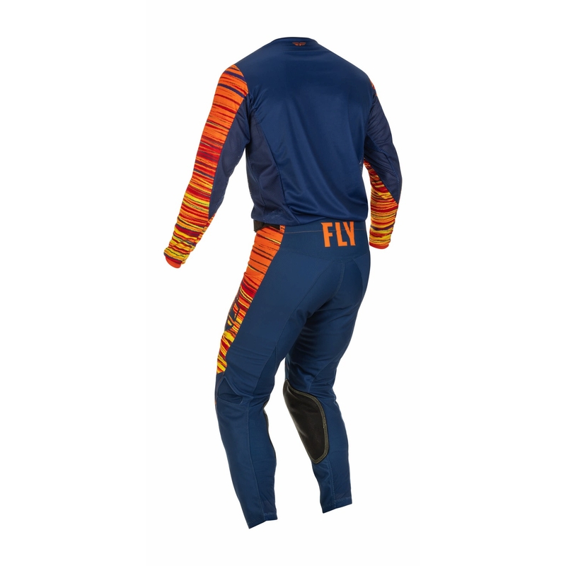 Motocross Pants FLY Racing Kinetic Wawe 2022 kék-narancssárga