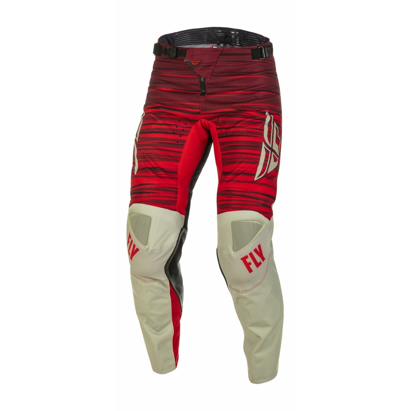 Motocross nadrág FLY Racing Kinetic Wawe 2022 szürke-piros