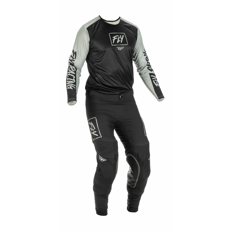 Motocross nadrág FLY Racing Lite 2022 fekete-szürke kiárusítás
