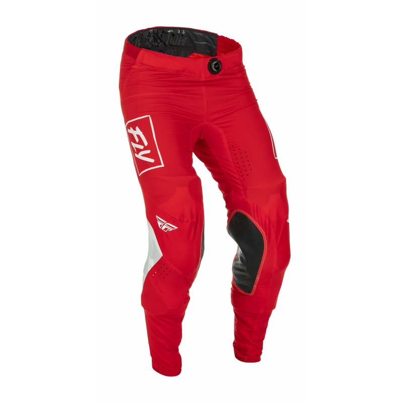 Motocross nadrág FLY Racing Lite 2022 fehér-piros