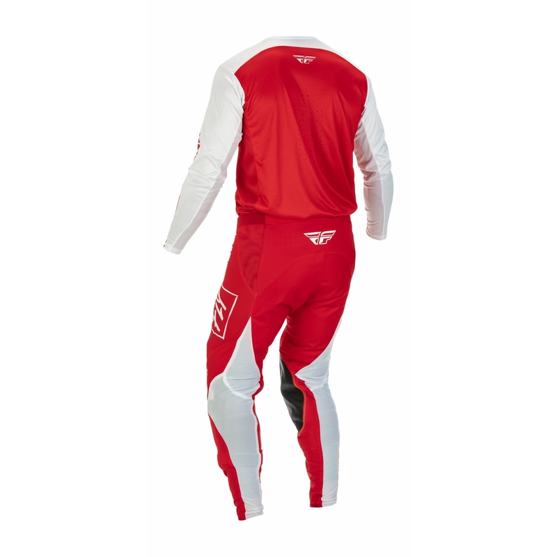 Motocross nadrág FLY Racing Lite 2022 fehér-piros