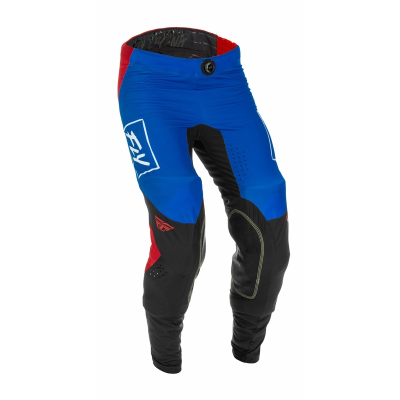 Motocross nadrág FLY Racing Lite 2022 piros-fekete-kék