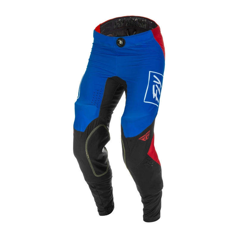 Motocross nadrág FLY Racing Lite 2022 piros-fekete-kék